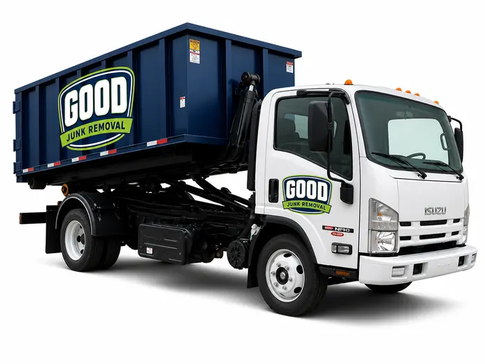 Good Junk Removal truck serving the Charleston area
