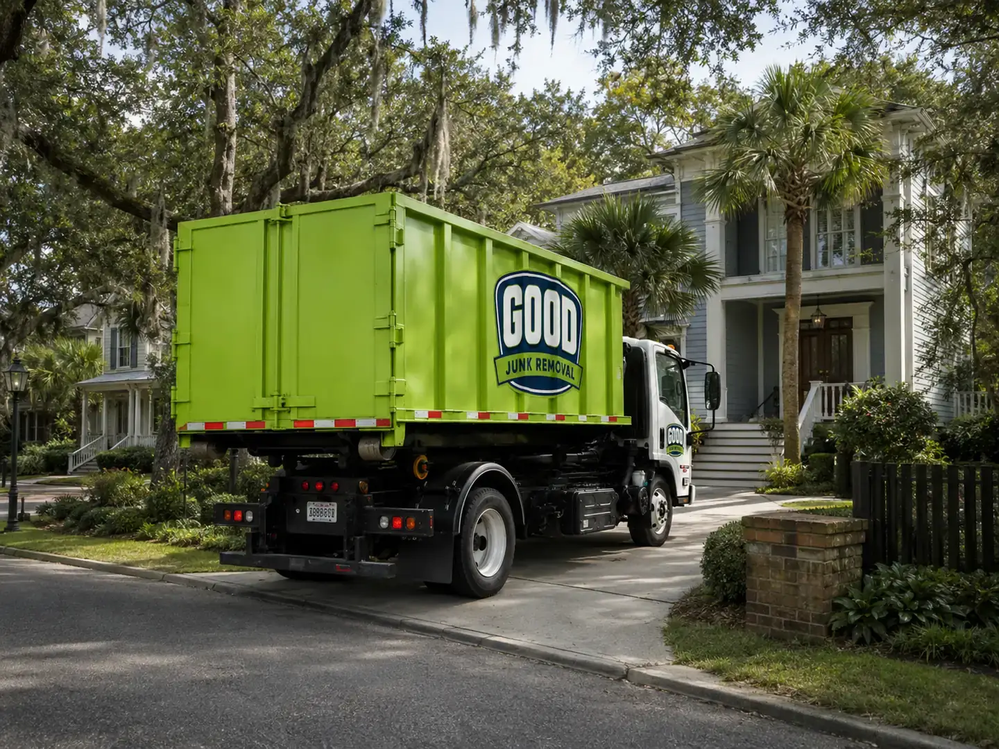 Good Junk Removal truck and hauling equipment
